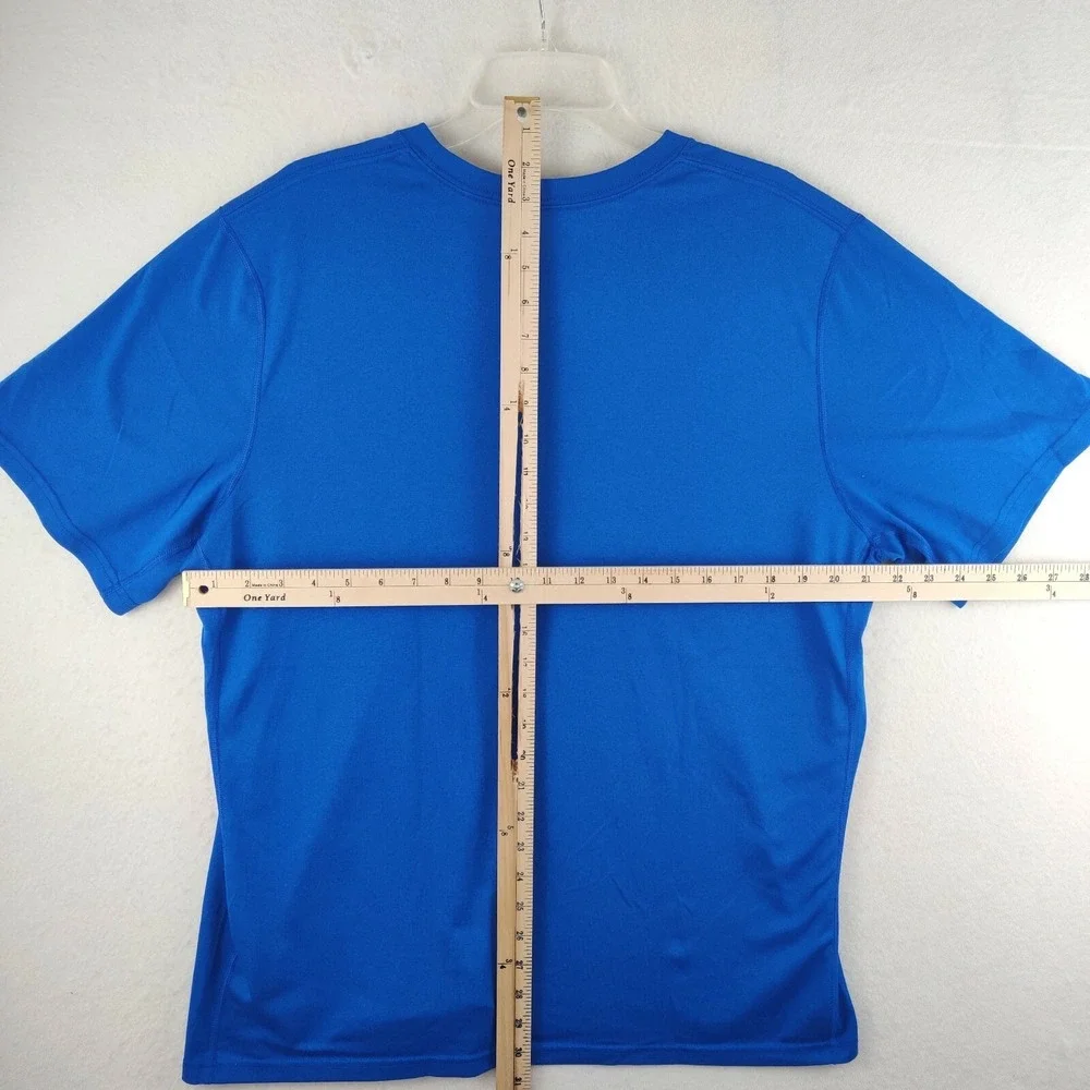 Nike Dri-Fit Mens Extra Large Athletic Tee T-Shirt Blue XL‎